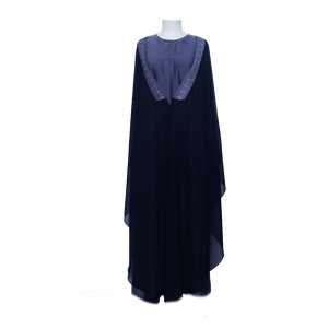 AB00514 -  Abaya maxi overlayer fancy
