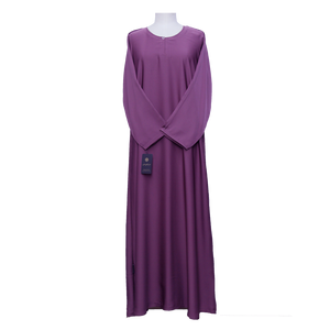 AB00324 -  Abaya maxi plain