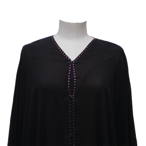 AB00754 -  Jilbab f/o shadow shimmer sbl