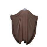 AB00516 -  Jilbabi maxi cut beadsborder (silk)