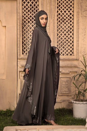 AB00516 - Jilbabi maxi cut beadsborder