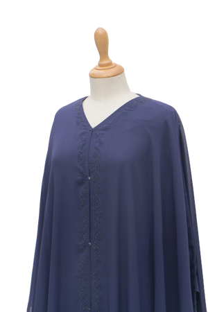 AB00613 -  Jilbab f/o beadsliner