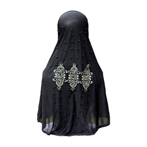 HJ00078-Hijab embpearl (jersey)