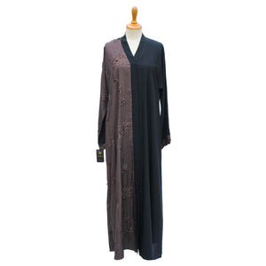 AB00401 -  Gown cross embside (silk)