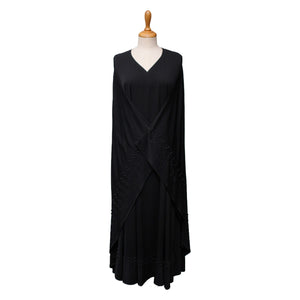 AB01003-jilbabi maxi f/b shower pearly border