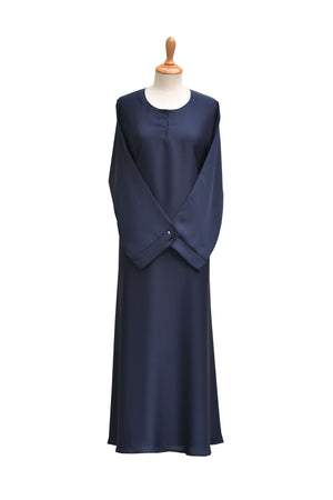 AB00134 - Abaya flair maxi plain (s.silk)