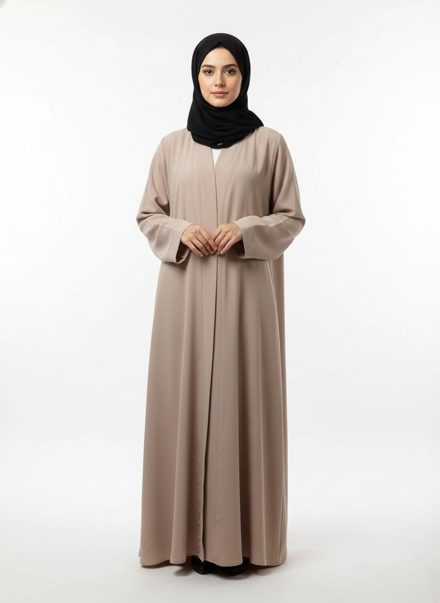 Gown f/o plain w/p (rok) with stole