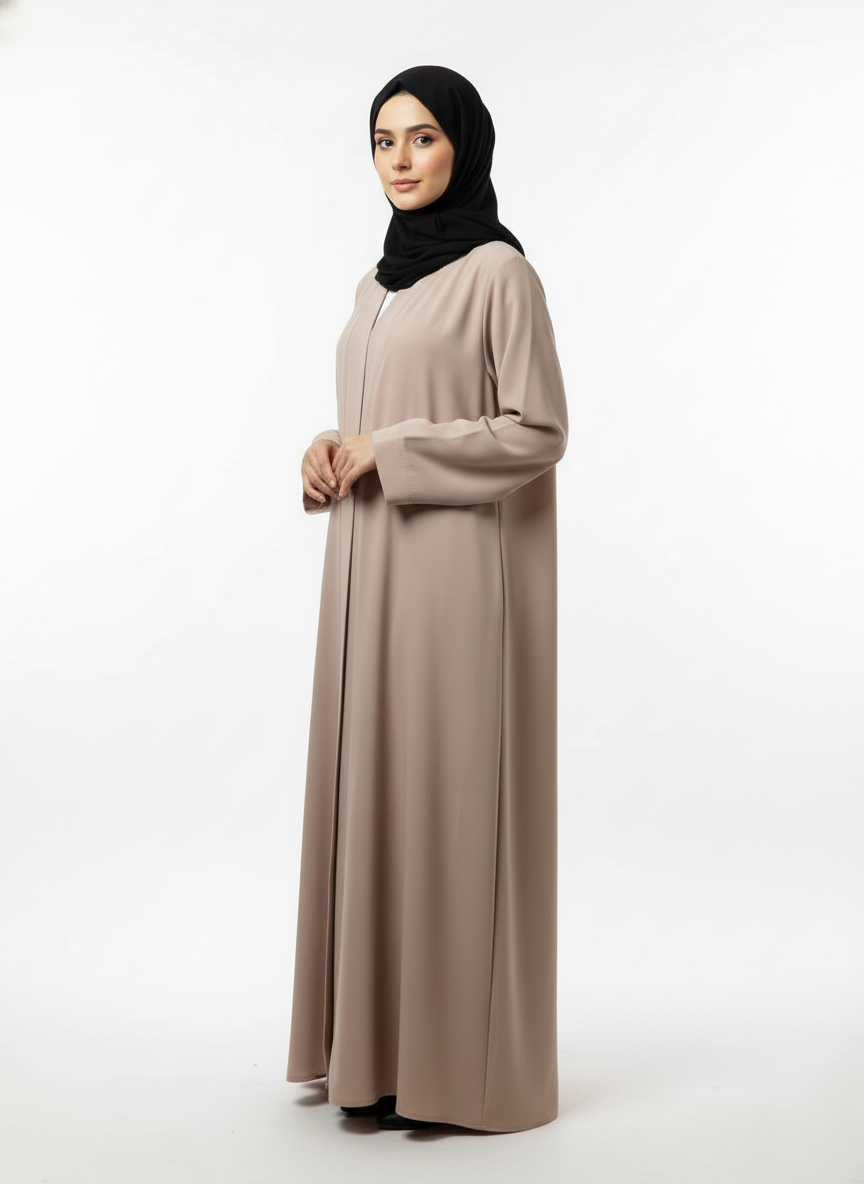 Gown f/o plain w/p (rok) with stole