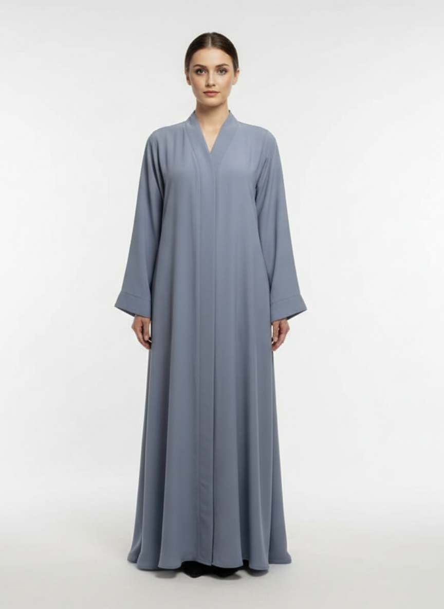 Gown f/o plain w/p (rok) with stole