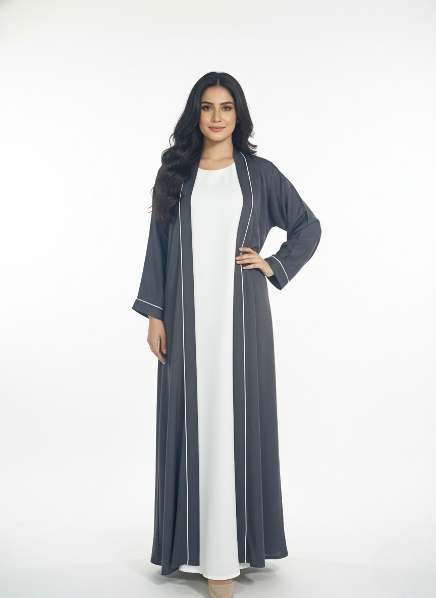 Maxi overgown plain (silk)