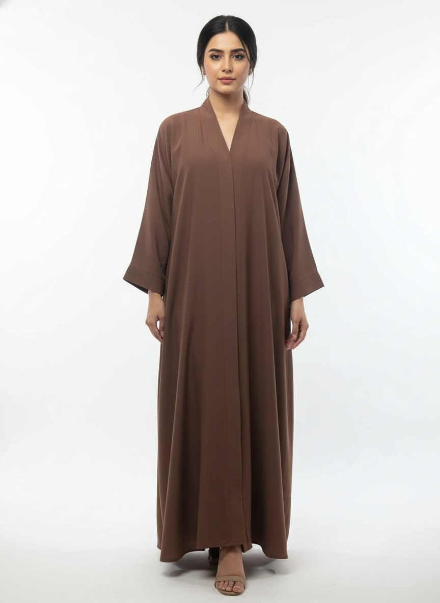 Gown f/o plain w/p (rok) with stole