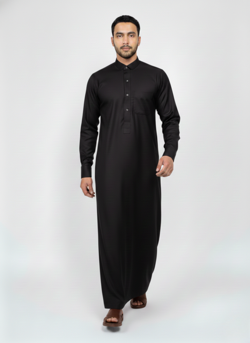 Jubbah plain (wtr)