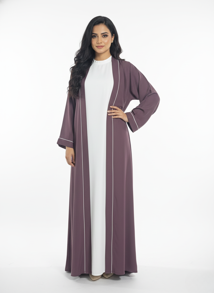 Maxi overgown plain (silk)