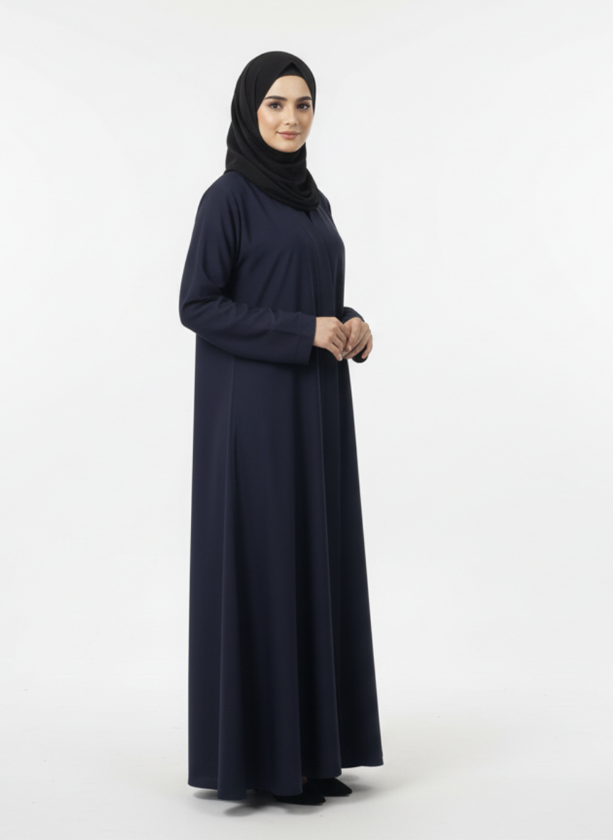 Gown f/o plain w/p (rok) with stole