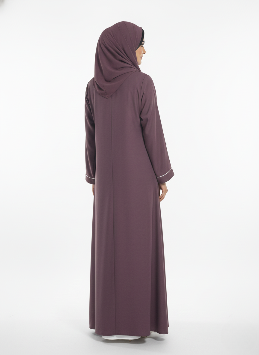 Maxi overgown plain (silk)