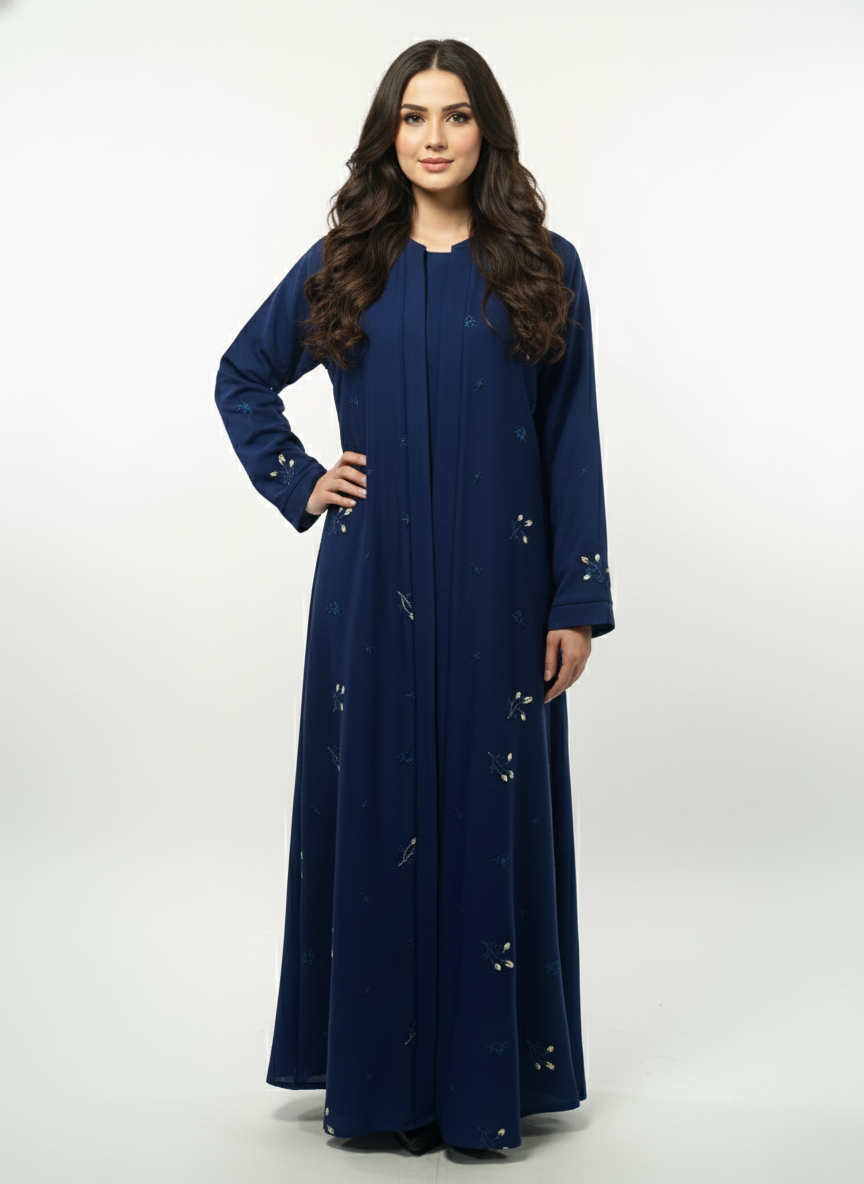 Gown f/o embshun wos (silk)