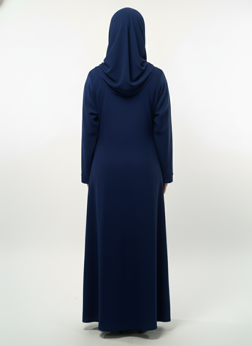 Gown f/o embshun wos (silk)