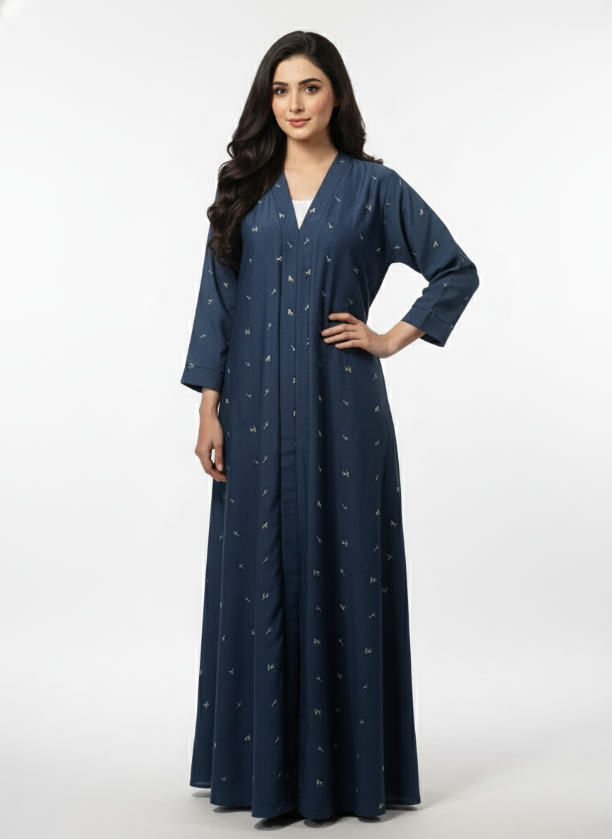 Gown f/o embshun wos (silk)