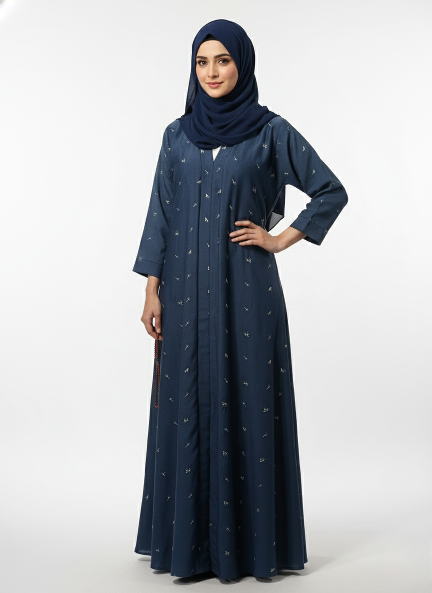 Gown f/o embshun wos (silk)