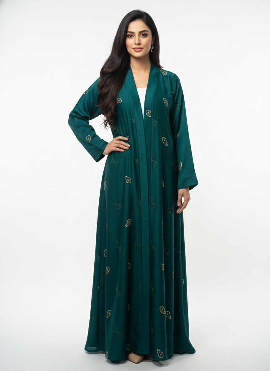 Gown f/o embshun wos (silk)