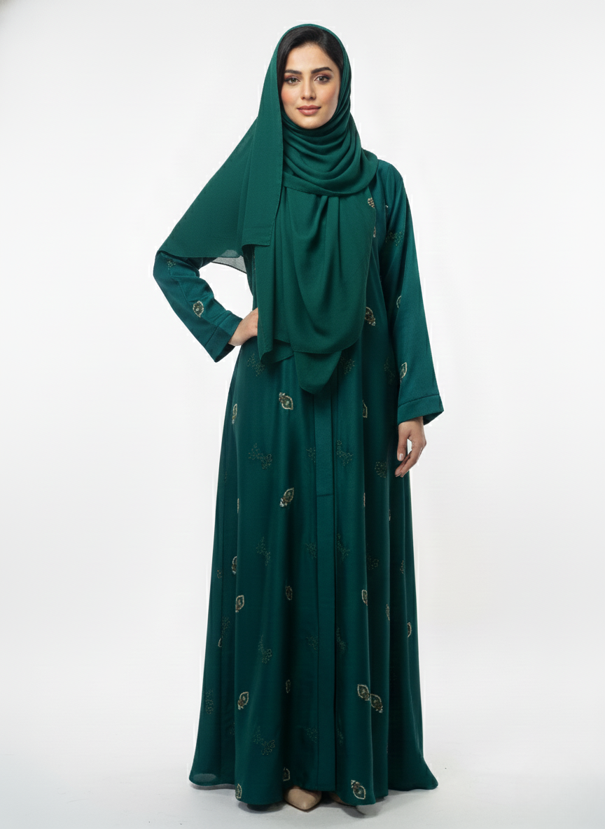 Gown f/o embshun wos (silk)