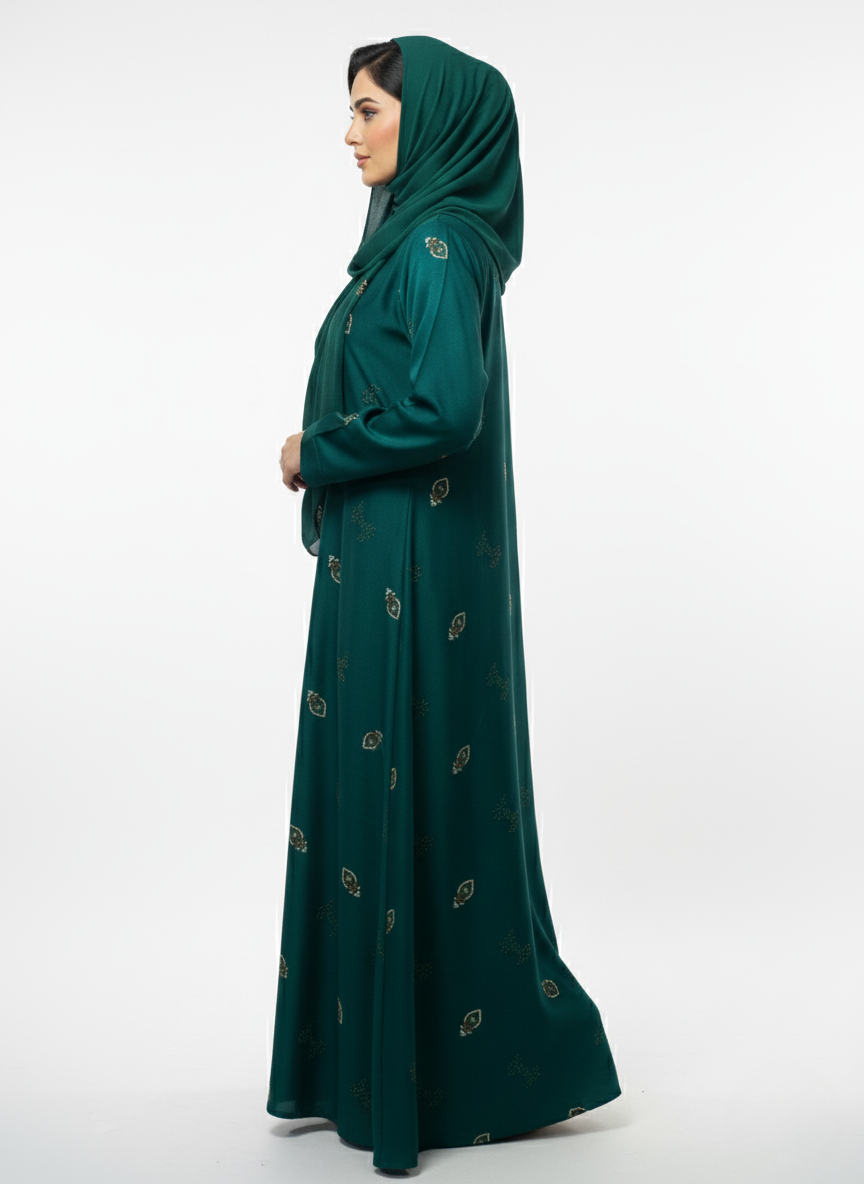 Gown f/o embshun wos (silk)