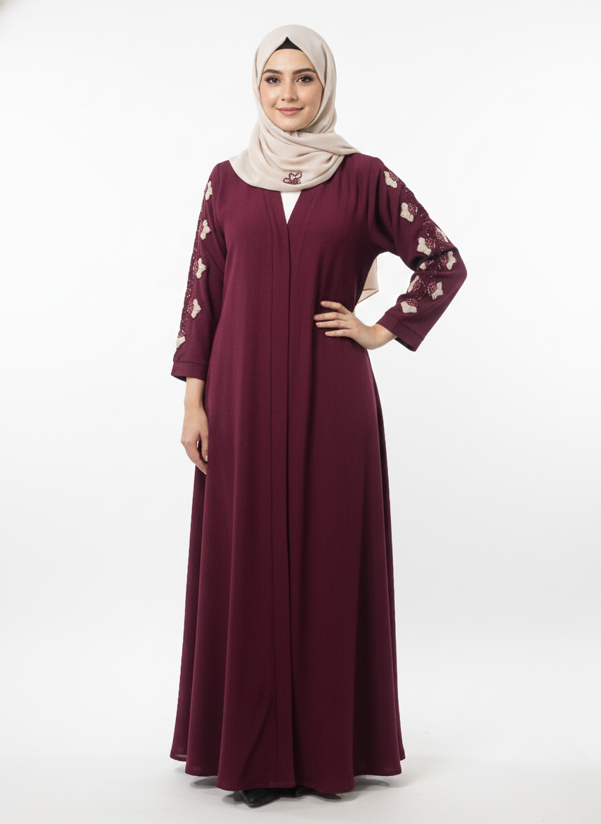 Gown f/o hw slvs (cey)