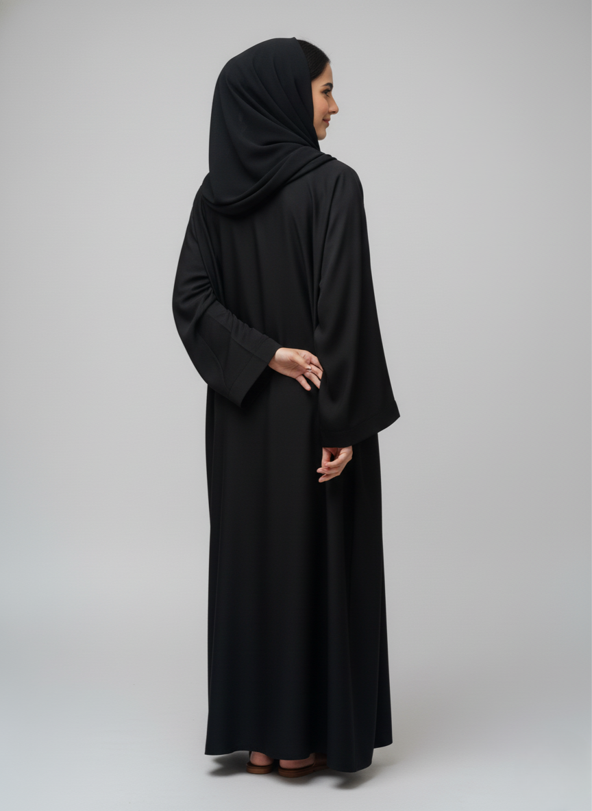 Gown f/o plain w/p (rok) with stole