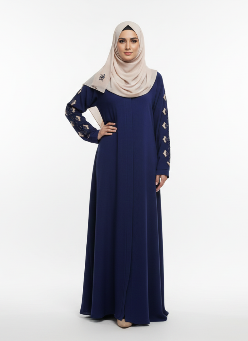 Gown f/o hw slvs (cey)