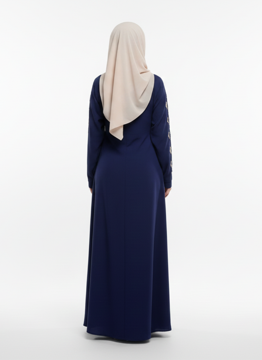 Gown f/o hw slvs (cey)