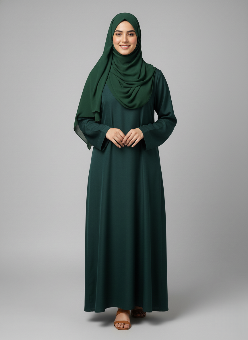 Maxi plain w/p (rok) with stole