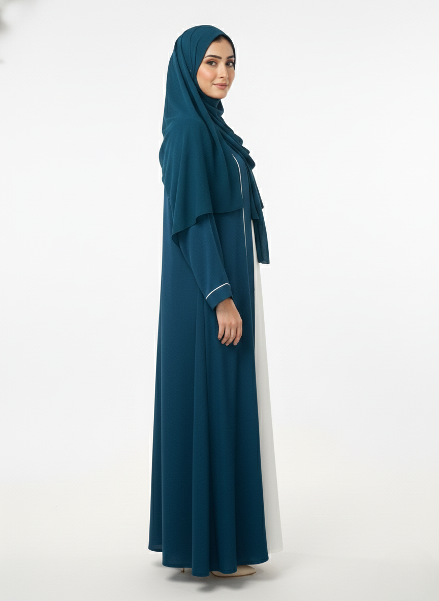 Maxi overgown plain (silk)