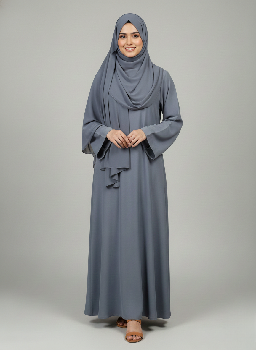 Maxi plain w/p (rok) with stole
