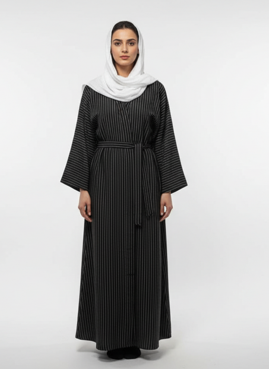 Gown f/o crush liner with stole