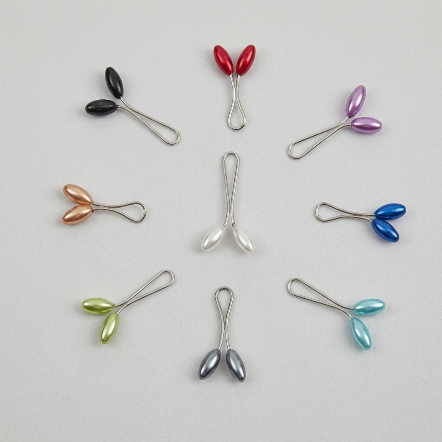 Hijab Clip Pin Pack (pearl)
