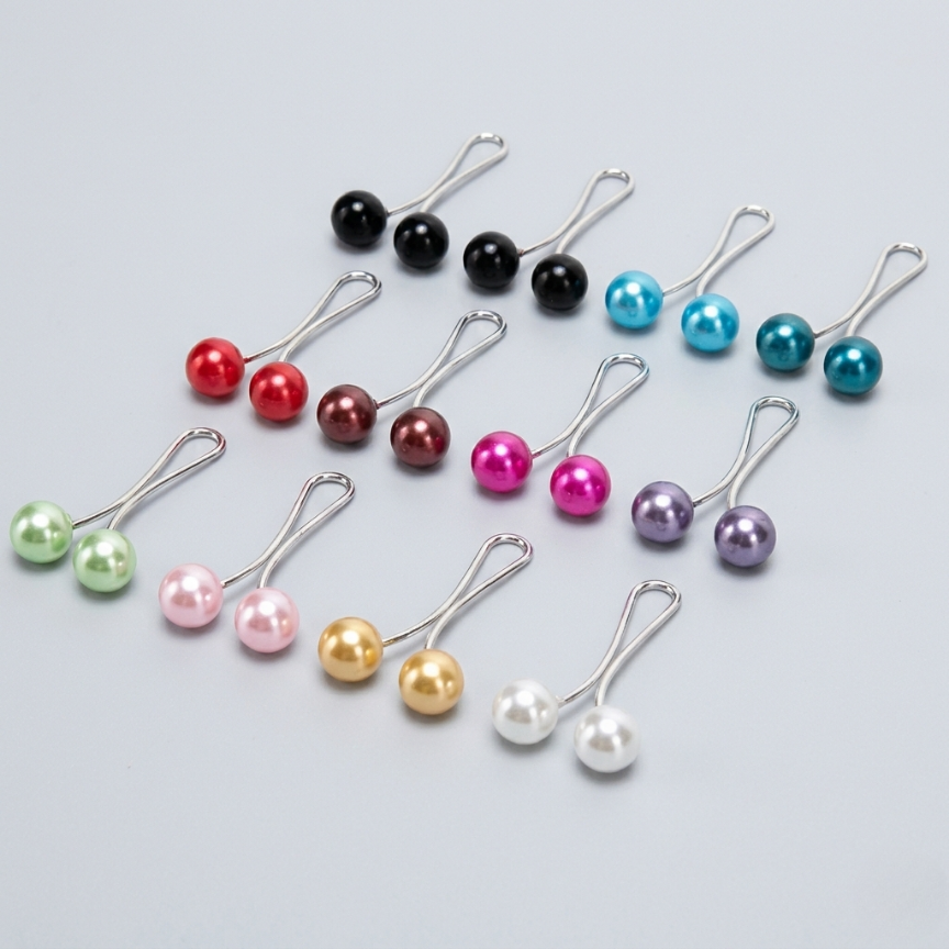Hijab Clip Pin Pack (pearl)
