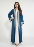 Maxi overgown emblines wos (silk)