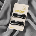 Safety pin pair beads