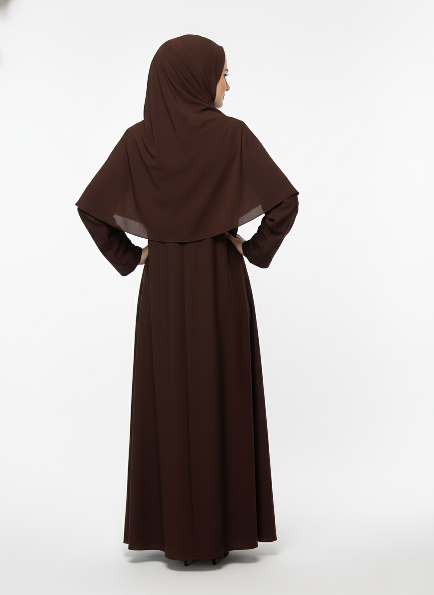 Maxi plain (rok) with stole