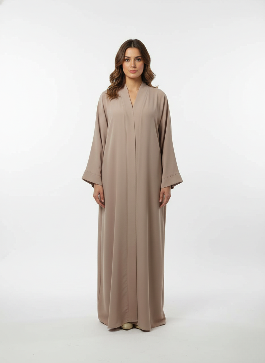 Gown f/o plain w/p (rok) with stole