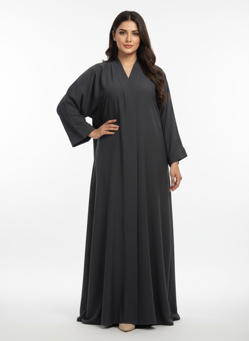Gown f/o plain w/p (rok) with stole
